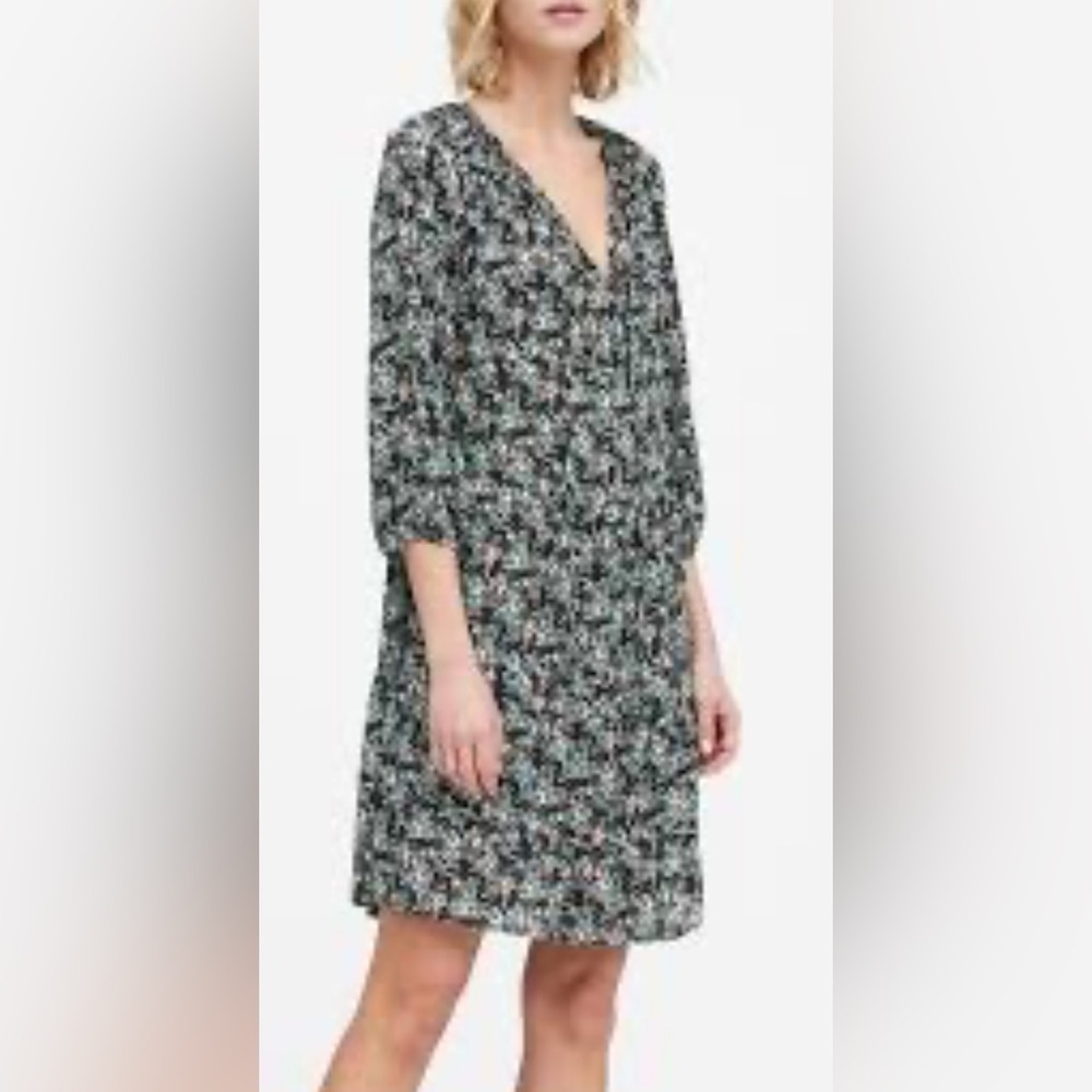 Banana Republic Tiered Swing Dress